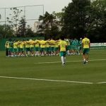 Cuca repete cena clássica de treino pelo Palmeiras