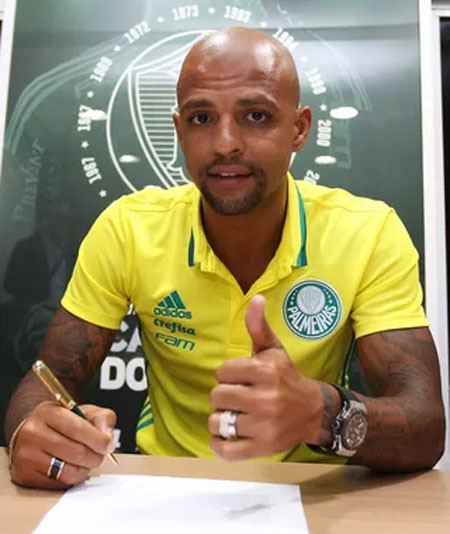 Palmeiras contrata Felipe Melo para elenco em 2017