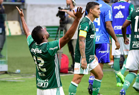Borja estreia marcando e Palmeiras goleia Ferroviária por 4 x 1